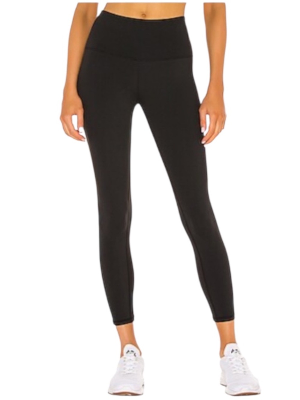 Varley Whitley Black 7/8 Leggings High Rise Tights Soft Lolux Fabric Medium M